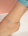 Zinzi zilveren fantasie enkelband gedraaid 23+4cm ZIE1458, exclusief en kwalitatief hoogwaardig. Ontdek nu!