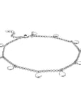 Zinzi zilveren enkelband rondjes 23+4cm ZIE1484, exclusief en kwalitatief hoogwaardig. Ontdek nu!