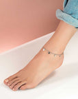 Zinzi zilveren enkelband rondjes 23+4cm ZIE1484, exclusief en kwalitatief hoogwaardig. Ontdek nu!