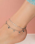 Zinzi zilveren enkelband rondjes 23+4cm ZIE1484, exclusief en kwalitatief hoogwaardig. Ontdek nu!