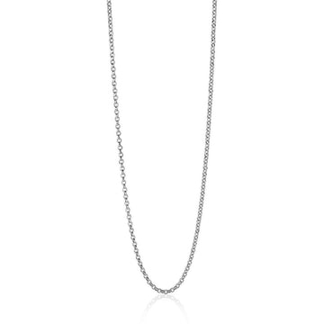 Zinzi zilveren jasseron ketting ZILC-J