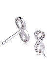 Zinzi zilveren oorknoppen infinity wit ZIO1065Z, exclusief en kwalitatief hoogwaardig. Ontdek nu!