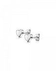 Zinzi zilveren oorknoppen glad hart 6mm ZIO1378, exclusief en kwalitatief hoogwaardig. Ontdek nu!