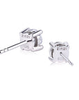 Zinzi zilveren oorknoppen ronde zirconia 6mm chatonzetting ZIO1383, exclusief en kwalitatief hoogwaardig. Ontdek nu!