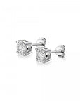 Zinzi zilveren oorknoppen ronde zirconia 6mm chatonzetting ZIO1383, exclusief en kwalitatief hoogwaardig. Ontdek nu!