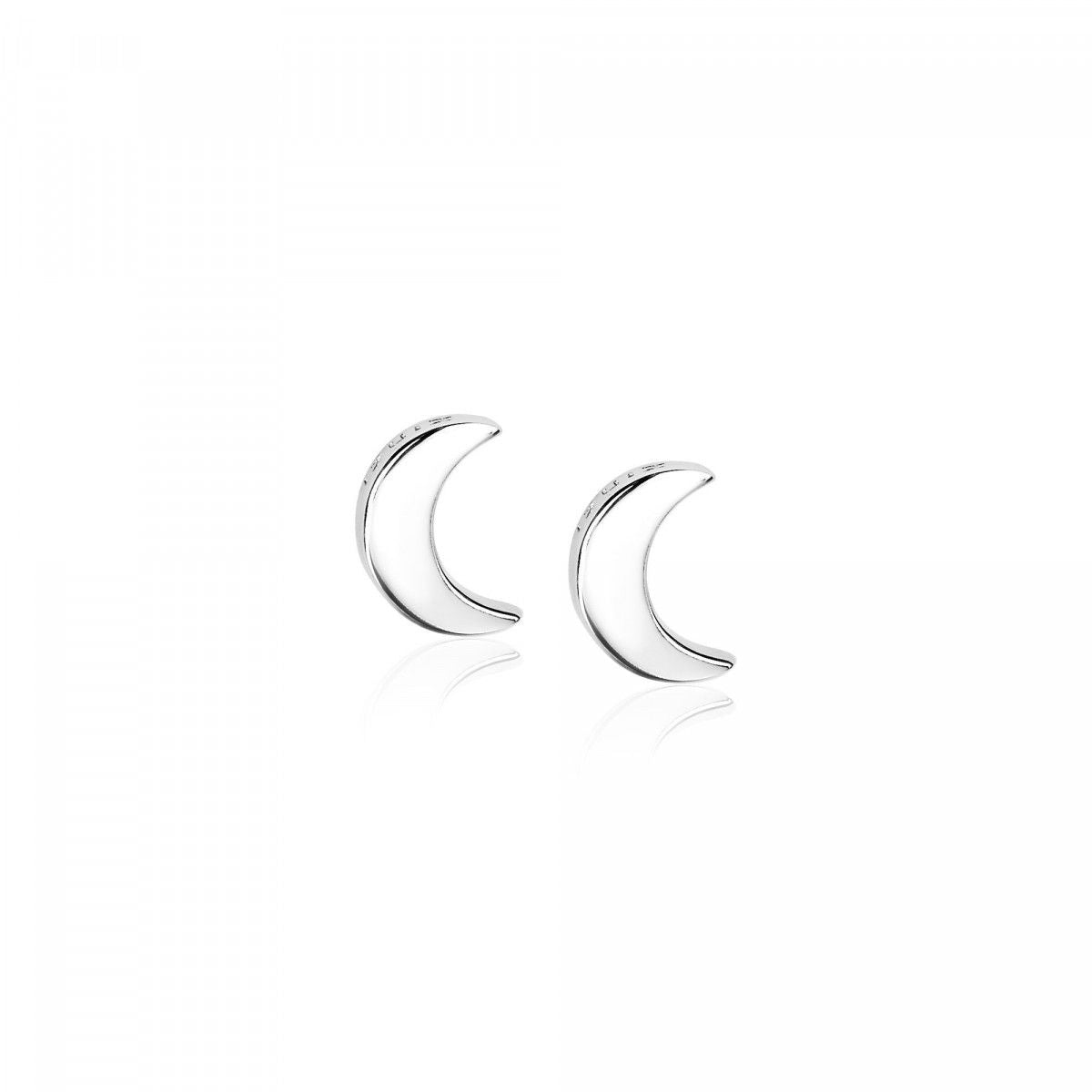 Zinzi zilveren oorknoppen halve maan glad 5,5mm ZIO1587, exclusief en kwalitatief hoogwaardig. Ontdek nu!