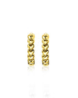 Zinzi zilveren oorringen 15x3mm 14K geel verguld met hartjes ZIO1798G, exclusief en kwalitatief hoogwaardig. Ontdek nu!