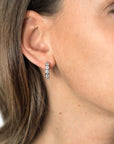 Zinzi zilveren oorringen rond wit 15 x 4mm ZIO1838, exclusief en kwalitatief hoogwaardig. Ontdek nu!