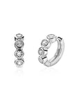 Zinzi zilveren oorringen rond wit 15 x 4mm ZIO1838, exclusief en kwalitatief hoogwaardig. Ontdek nu!