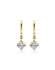 Zinzi zilveren oorsieraden geelverguld witte zirconia ZIO1980G, exclusief en kwalitatief hoogwaardig. Ontdek nu!