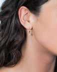 Zinzi zilveren oorsieraden geelverguld witte zirconia ZIO1980G, exclusief en kwalitatief hoogwaardig. Ontdek nu!
