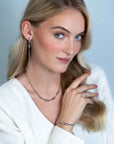 Zinzi zilveren oorstekers dubbele ketting en paperclip schakel 85mm ZIO2262, exclusief en kwalitatief hoogwaardig. Ontdek nu!