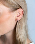 Zinzi zilveren oorstekers staafje 12mm ovale vorm bezet met witte zirkonia's ZIO2270, exclusief en kwalitatief hoogwaardig. Ontdek nu!