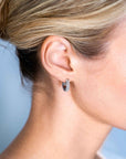Zinzi zilveren luxe oorringen 14 x 4mm witte zirkonia's ZIO2317, exclusief en kwalitatief hoogwaardig. Ontdek nu!