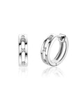 Zinzi zilveren oorringen met zirkonia's 14x3mm ZIO2451, exclusief en kwalitatief hoogwaardig. Ontdek nu!