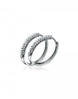 Zinzi zilveren oorringen 14 x 3mm wit ZIO660, exclusief en kwalitatief hoogwaardig. Ontdek nu!