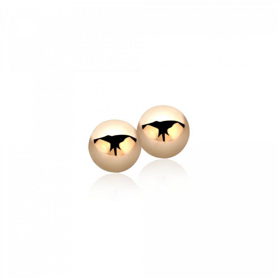 Zinzi zilveren oorstekers rose verguld glad bol 5mm ZIO807R, exclusief en kwalitatief hoogwaardig. Ontdek nu!