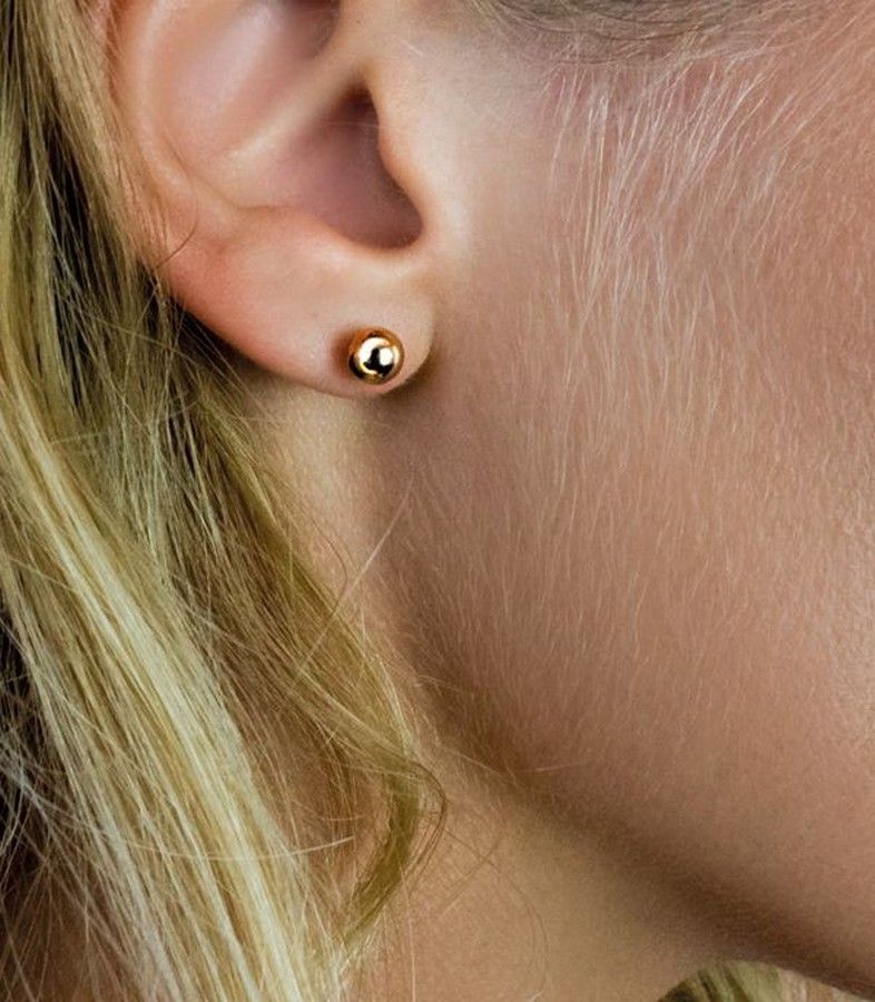 Zinzi zilveren oorstekers rose verguld glad bol 5mm ZIO807R, exclusief en kwalitatief hoogwaardig. Ontdek nu!