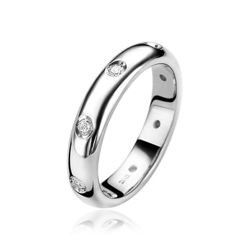 Zinzi ring ZIR1475 - Zilver 925 - Zirkonia, exclusief en kwalitatief hoogwaardig. Ontdek nu!