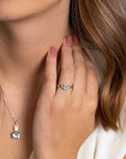 Zinzi zilveren ring met vierkante witte zirkonia en fantasie pave zettingen ZIR2268, exclusief en kwalitatief hoogwaardig. Ontdek nu!