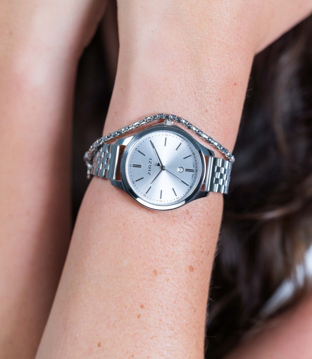 Zinzi horloge ZIW1002 Classy 34mm + gratis armband t.w.v. €29,95, exclusief en kwalitatief hoogwaardig. Ontdek nu!