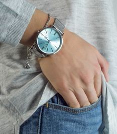 Zinzi horloge ZIW411M - Mesh band + gratis armband t.w.v. 29,95, exclusief en kwalitatief hoogwaardig. Ontdek nu!