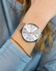 Zinzi horloge ZIW412MR Rosé - Staal - 38mm + gratis armband t.w.v. 29,95, exclusief en kwalitatief hoogwaardig. Ontdek nu!