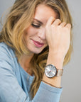 Zinzi horloge ZIW412MR Rosé - Staal - 38mm + gratis armband t.w.v. 29,95, exclusief en kwalitatief hoogwaardig. Ontdek nu!