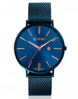 Zinzi horloge ZIW414M Retro - Blauw + gratis Zinzi armbandje, exclusief en kwalitatief hoogwaardig. Ontdek nu!